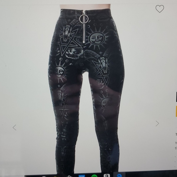 Killstar Pants - Temple High Waist Trousers
